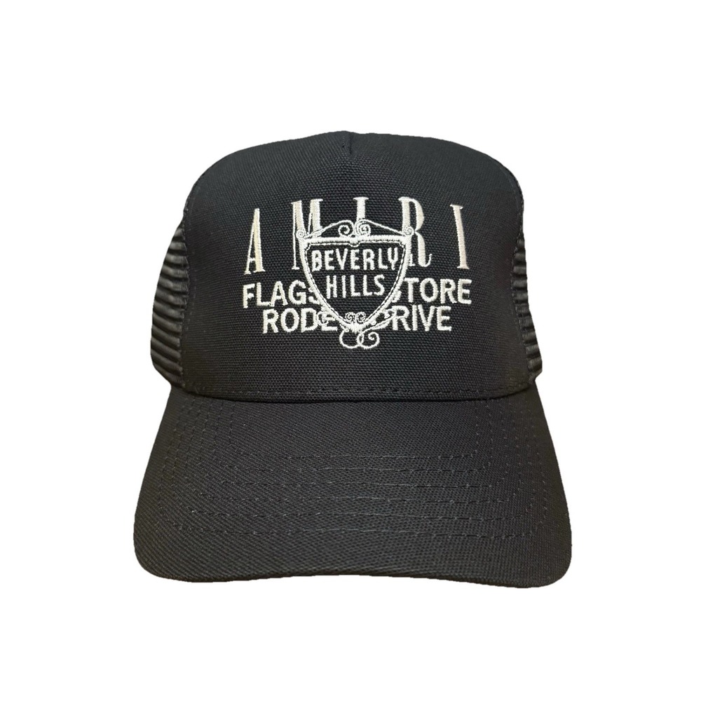 Amiri Beverly Hills Flagship Trucker Hat